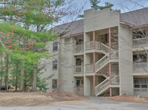 Riverfront Retreat w/ Deck: 1 Mi to Loon Mtn!