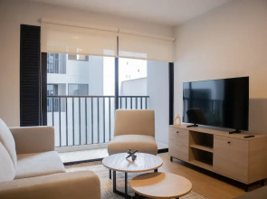 w Peaceful 1BR w/ Perfect Balcony in Miraflores