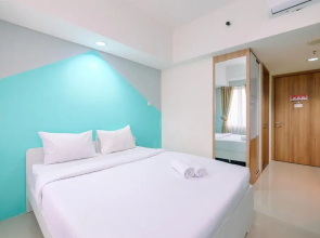 Homey And Simply Look Studio Room At Bogor Icon Apartment