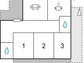Stunning Home in Mali Rat With Wifi and 3 Bedrooms