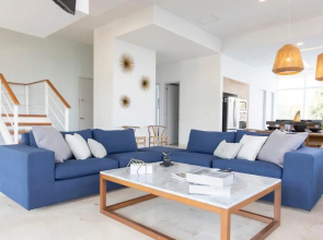 Spectacular Beachfront Garden House at Tres Mares