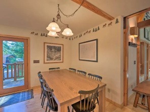'wild Huckleberry Cabin' in Alpine: Fire Pit, Deck