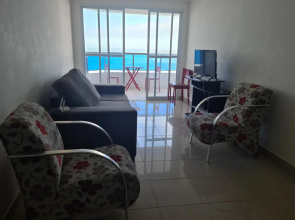 Linda vista (De Frente Para a Praia das Virtudes), 3 quartos (1 Suíte), mobiliado, Wi-Fi, TV Smart!