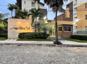 GranSol, Terreo, Pé na areia, 03 qtos, 08 hóspedes, a 600m do B PARK