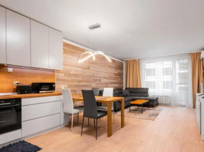 New Stylish 1-bedroom Flat in Business District