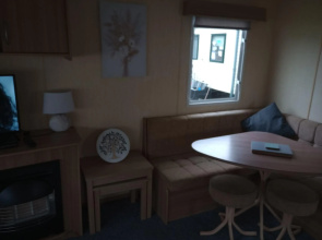 A22 is a 3 bedroom, 8 berth caravan on Whitehouse Leisure Park, Towyn, Abergele, near Rhyl with decking