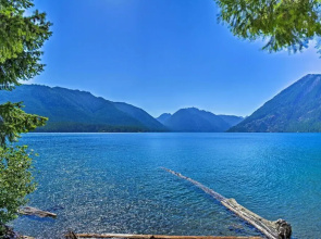 Quaint Lake Cushman Cottage w/ Private Access!