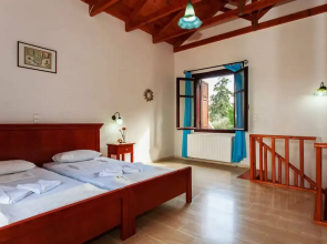 Crete Holiday Rental Small Village Close to Beaches -sharing a Large Pool