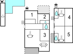 Stunning Apartment in Pula With Outdoor Swimming Pool, Wifi and 5 Bedrooms