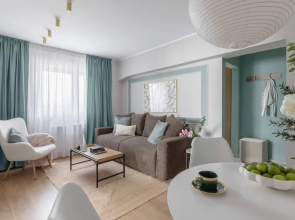 Sublime Minty Green 1BR on the Park