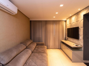 Apartamento de luxuoso de 2 quartos no Setor Bueno - Ed. The Expression - THD314