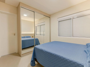 Agravável Apartamento a Poucos Minutos da Praia