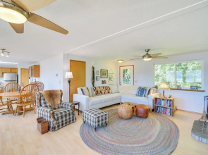 Hoodsport Vacation Rental w/ Deck & Canal Views!
