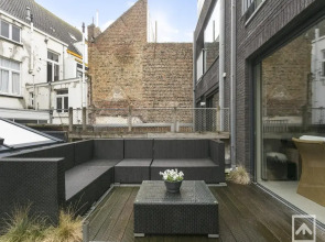 Duplex in Blankenberge Steps From Seafront