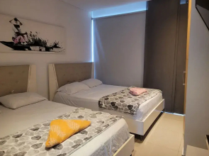 H2 Bocagrande Vista al Mar-Bahía