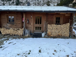 Rustic hut on the Mountain in Salzburg