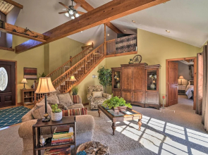 Private Family Home w/ Deck, Porch + Forest Views!
