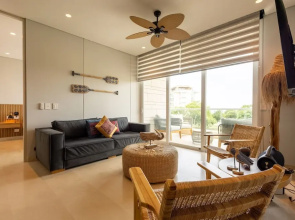 Seaside 3BR Retreat w Terrace Beach Access