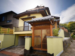 竹取露天～情緒ある露天風呂付き貸し切り！House with open-air bath!! 2 bed rooms/Parking lot for 3 cars!