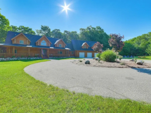 14 Mi to Slopes: Lodge on 104 Acres in Boyne City