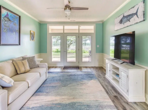 Walk to Marina: Pet-friendly Little River Home!