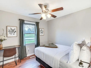 Mebane Home w/ Private Yard: Steps to Downtown!