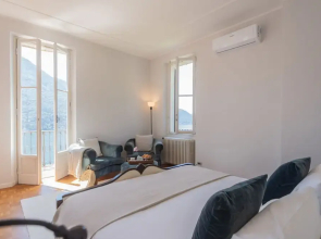 Villa Chiara Moltrasio With Private Garden by Rent all Como