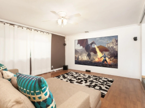 New Listing! Modern Hideaway W/ Pool, Theater Room 3 Bedroom Home