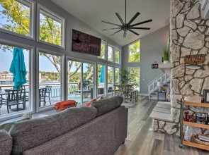 Private Boat Dock & Deck: Lakefront Home!