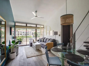 Modern PENTHOUSE w view, office space, pool, gym, tennis