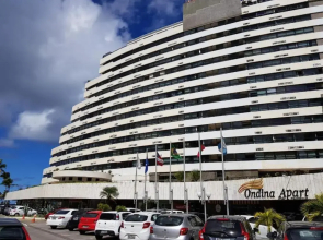 Maravilhoso apartamento 2 quartos vista mar no Ondina Apart