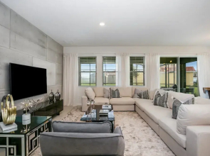 6bed 4Ba Villa Game Room Pool Spa