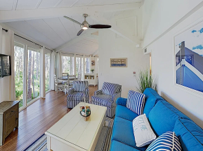 New Listing! Unique Waterside Octagonal 2 Bedroom Villa