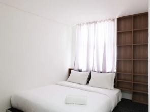 Modern City View Studio Apartment at Tuscany Residences