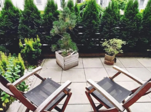 Przytulne nowoczesne studio z tarasem nad Dunajcem