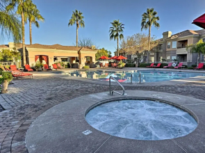 Patio & Resort Perks: Gated Gilbert Condo