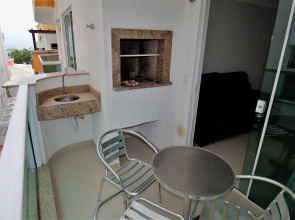 1053 - Praia de Bombinhas locação de temporada - Residencial Egídio Pinheiro Apto 302 B