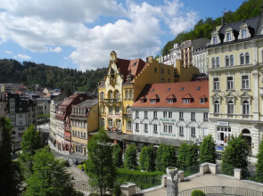 Peaceful villa in the hills of Jachymov near spas