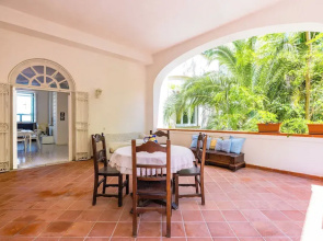 Villa Villari Terrace and Patio by Napoliapartments