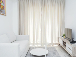 Homey and Comfy 1BR at M-Town Signature Apartment By Travelio