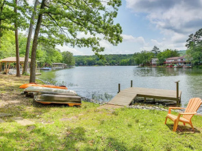 Scenic Studio on Lake Desoto w/ Patio!