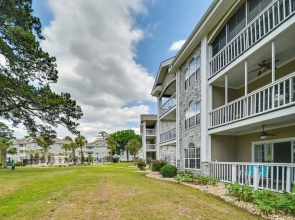Golf, Swim & Unwind at Bright Myrtle Beach Condo!
