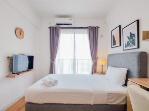 Warm And Simply Studio Apartment At Sky House Bsd