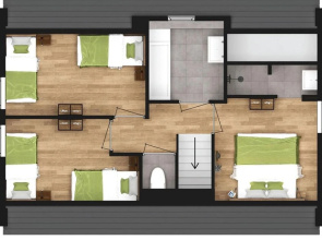 Luxe 6p in Thorn With 3 Bedrooms and 2 Bathrooms
