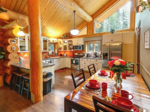 Riverside Log Cabin: On-site Aurora Viewing!