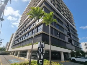 Flat 350m da praia de Tambaú - conforto