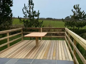 Rural Wood Cabin - less than 3 miles from St Ives