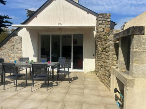 Maison de 4 chambres avec jardin clos et wifi a Fouesnant a 3 km de la plage