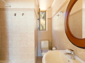 Villa, Private Pool, Seaview, in Beautiful Medieval Town Maroulas, NW Coast