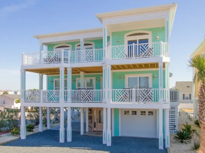 New-build Beach W/ Pool, Elevator & Spa! 5 Bedroom Home